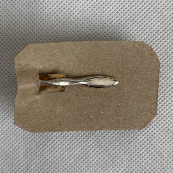 Vintage General Electric Gold-Toned Tie Clip Rare Good Condition - Picture 3 of 3